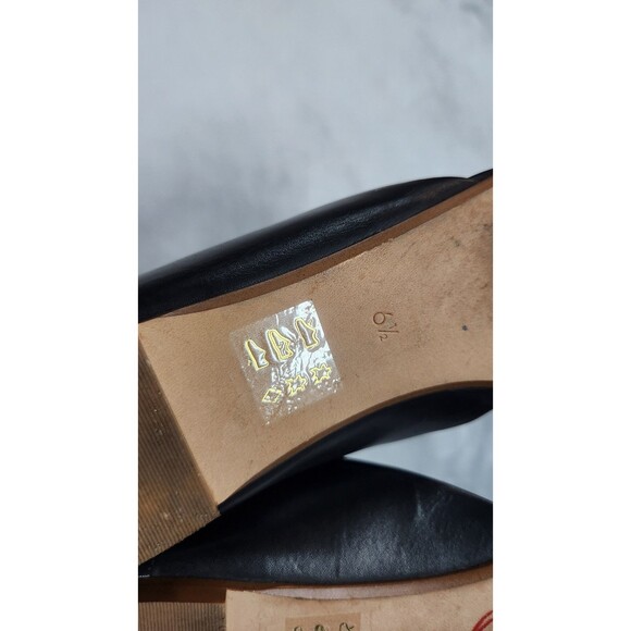 Madewell Lydia Flats Women 6.5 Embossed Leather Pointy Flats - Picture 8 of 8